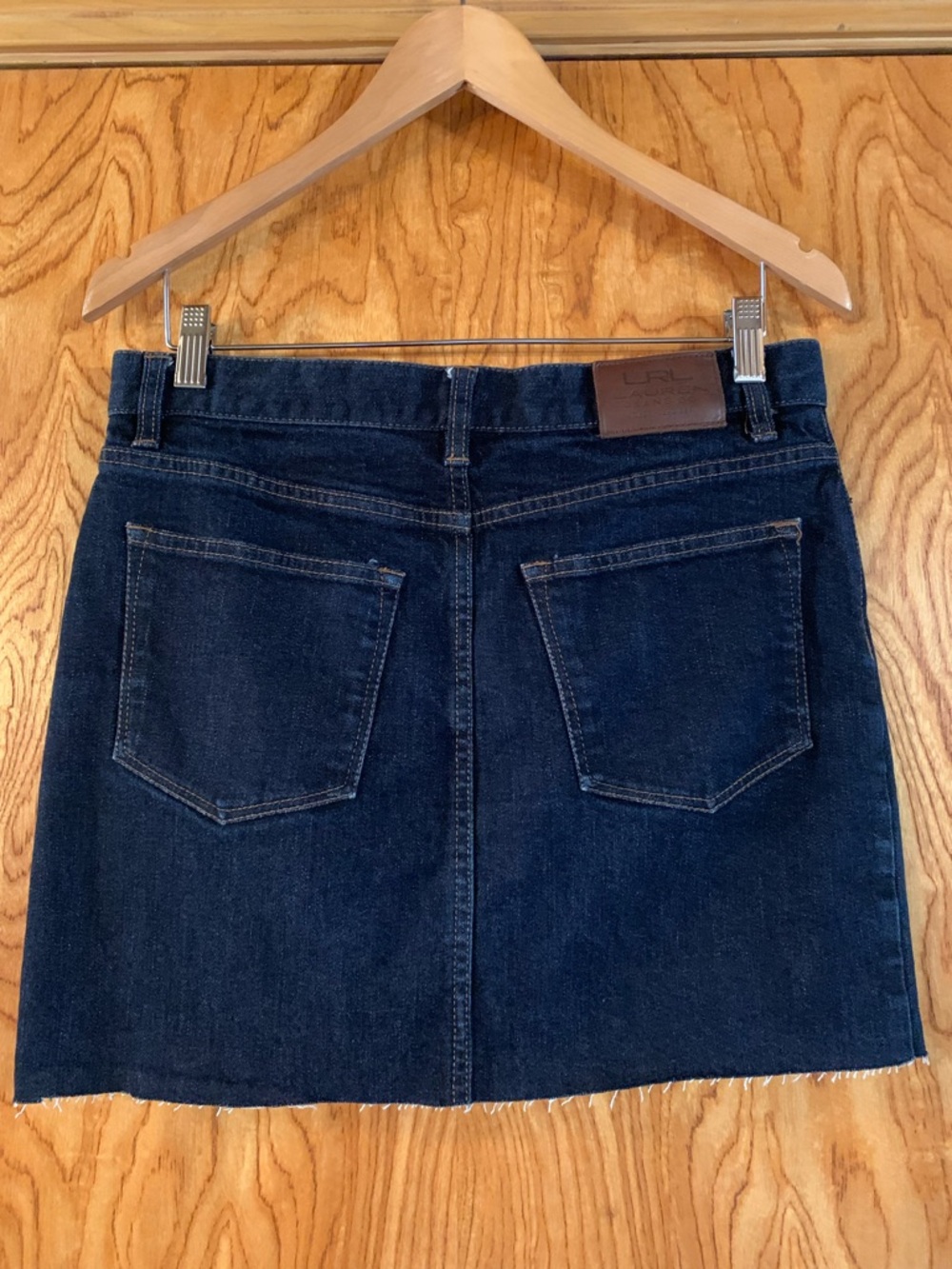 Ralph Lauren Denim Mini Skirt - Picture 4 of 6